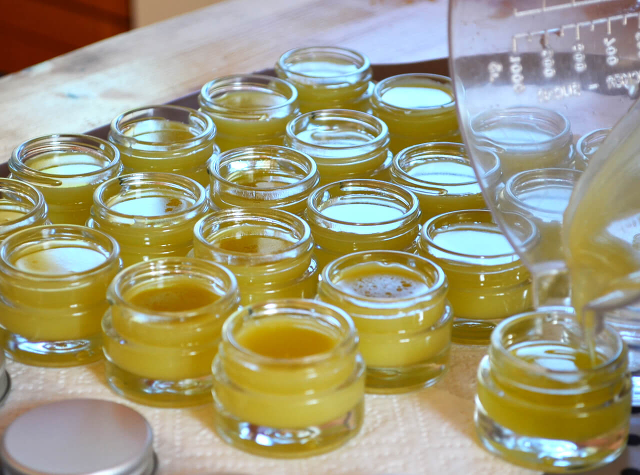 Production artisanal baume soignants bio